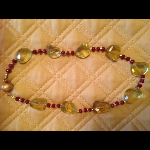 Jewelry - Handcrafted Gemstone Necklace